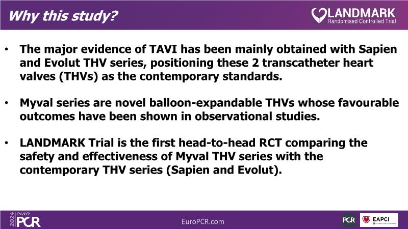 LANDMARK RCT - Early outcomes of a randomised non-inferiority trial ...